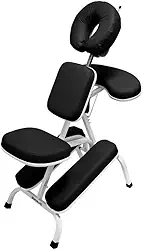 Kit Cadeira Quick Shiatsu Massage Legno Dobrável Shiatsu Bolsa Transporte (Preta)