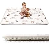 Baby Play Mat for Floor,1.2" Thick 50x50 Playpen Mat,Safe Padding Tummy Time Mats for Babies and Infants Toddlers,Cushioning Foam Mats for Kids Crawling,Non-Slip Baby Playmat,Yoga,Tatami,Nursery Rug
