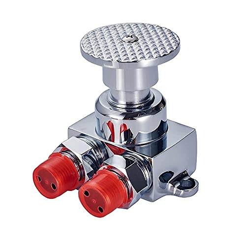 ERSINIAN -Grifos, grifos, Grifo de Pedal Vertical para Hospital, válvula de pie para fábrica, Restaurante, Cocina, Lavabo, Laboratorio, Grifo de Agua/pie (Color: pie)