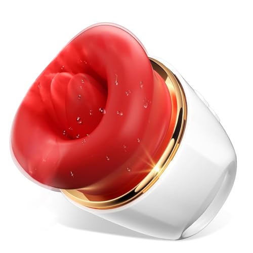 Sauger Vibrator Sex Spielzeug für die Frau Vibration für Frauen Klitoris mit 10 Zungelecken&Vibrationsmodi 3 in 1 Vibratorensets für Frauen Klitoris Stimulator multifunktional Sex Toy fur Paare Soft