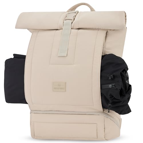 Sac à dos rolltop pour université et travail avec poche laptop - 7