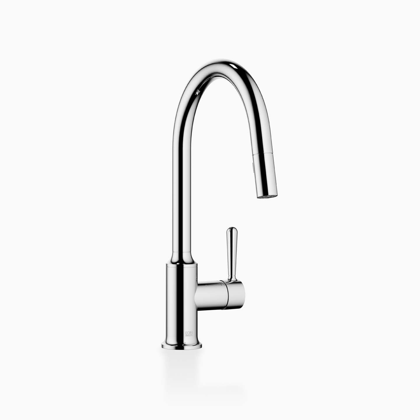 Dornbracht Single Lever Mixer Pull-Down with Spray Function VAIA 33870809 Chrome