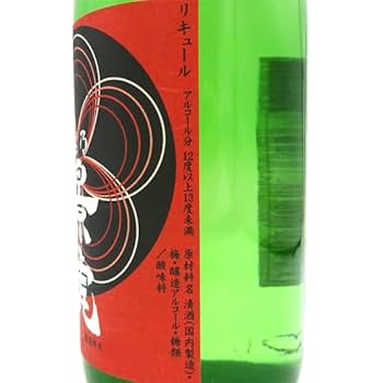 Amazon.co.jp: 越乃景虎 梅酒 720ml 諸橋酒造 : 食品・飲料・お酒