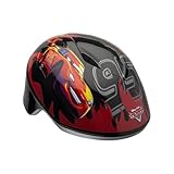 Disney Pixar Cars Classic McQueen Toddler Bike Helmet,Toddler (3-5 yrs.)