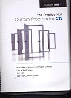 The Prentice Hall Custom Program for CIS 0536197148 Book Cover