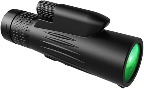 Miniatura 2 de Telescopio monocular monocular 10 x 42 monoculares compacto para adultos monoculares de alta carga con adaptador para teléfono inteligente y trípode