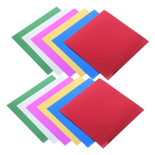 Papier métallisé miroir réfléchissant pour origami et invitations créatives de luxe