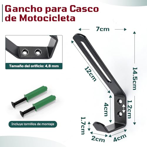 Ganchos para cascos 17 Imagen adicional