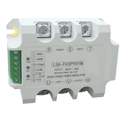 Régulateur de puissance triphasé RS485 Modbus-RTU thyristor 200A 45KW 20cm