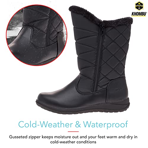 Khombu CARLY-KH18 Women'S Winter Boots Warm Faux Fur-Lined Tall Mid-Calf Height thumb #4