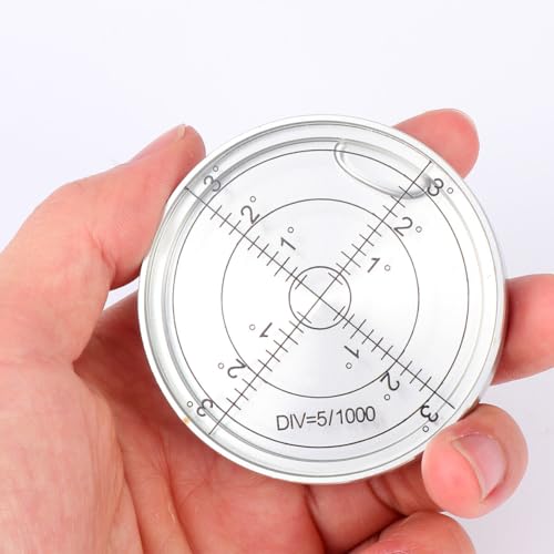 Nivel de burbuja circular para proyectos de ingeniería y topografía 8