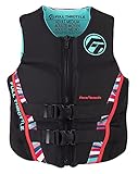 Full Throttle Women's Rapid Dry Flex Back Life Jacket, Large