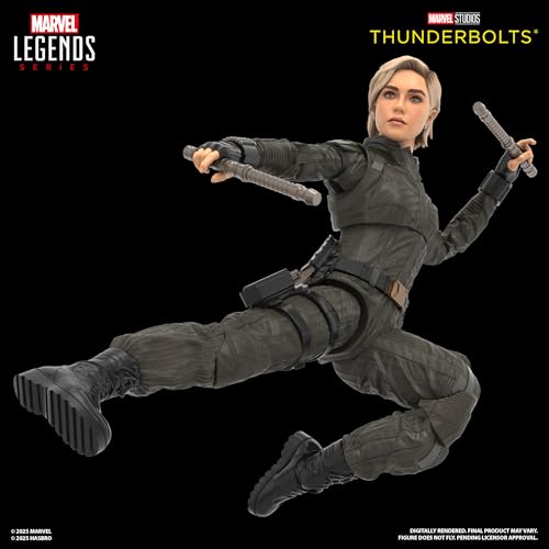 Marvel Legends Series Yelena Belova and Red Guardian 2-Pack, Thunderbolts* Movie Collectible 6-Inch Action Figures