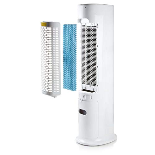 DOMO DO157A Tower Luftkühler 3-in-1 mit 7 L Wassertank weiß