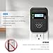 WiFi Home Radon Detector, Portable Radon Meter with Real-Time Short & Long-Term Monitoring, Plug-in Design, Instant Alerts & App Control