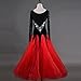 ZYDANC F,3XL,Waltz Modern Costumes Ballroom Dance Competition Dresses Women's Tango Flamenco Dance Clothes Great Swing Skirt