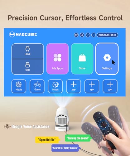 Magcubic Magcubic Mini Projector 4K Support HY300 Ultra の商品画像 6