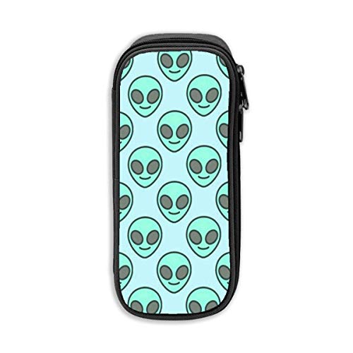 Preisvergleich Produktbild Alien Pencil Pen Case Beuteltasche Student Stationery Office Kosmetische Schminktasche Aufbewahrung Schwarz