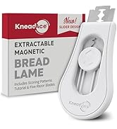KneadAce Upgraded Extractable & Magnetic Bread Lame Dough Scoring Tool - Professional Sourdough s...
