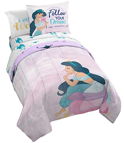Jay Franco - JF40136EPCD Disney Aladdin Dreams Bed Set, Twin