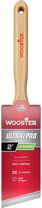 6-Pack of 2” Wooster Brush Company 4153 Ultra/Pro Extra-Firm Lindbeck Professional Angle Sash Paint Brush