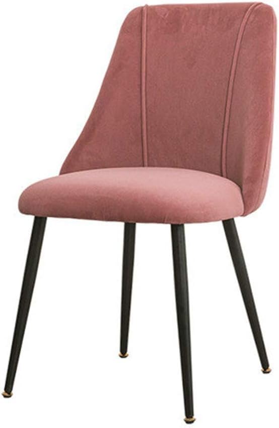Chaise de comptoir en flanelle avec dossier confortable et pieds noirs pour cuisine