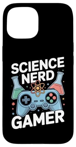 SCIENCE NERD GAMER TCGX i[h Q[}[ q w Q[ Rg[[ X}zP[X iPhone 15 p