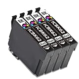 IC62 互換インク4本セット(ICBK62ブラ�
