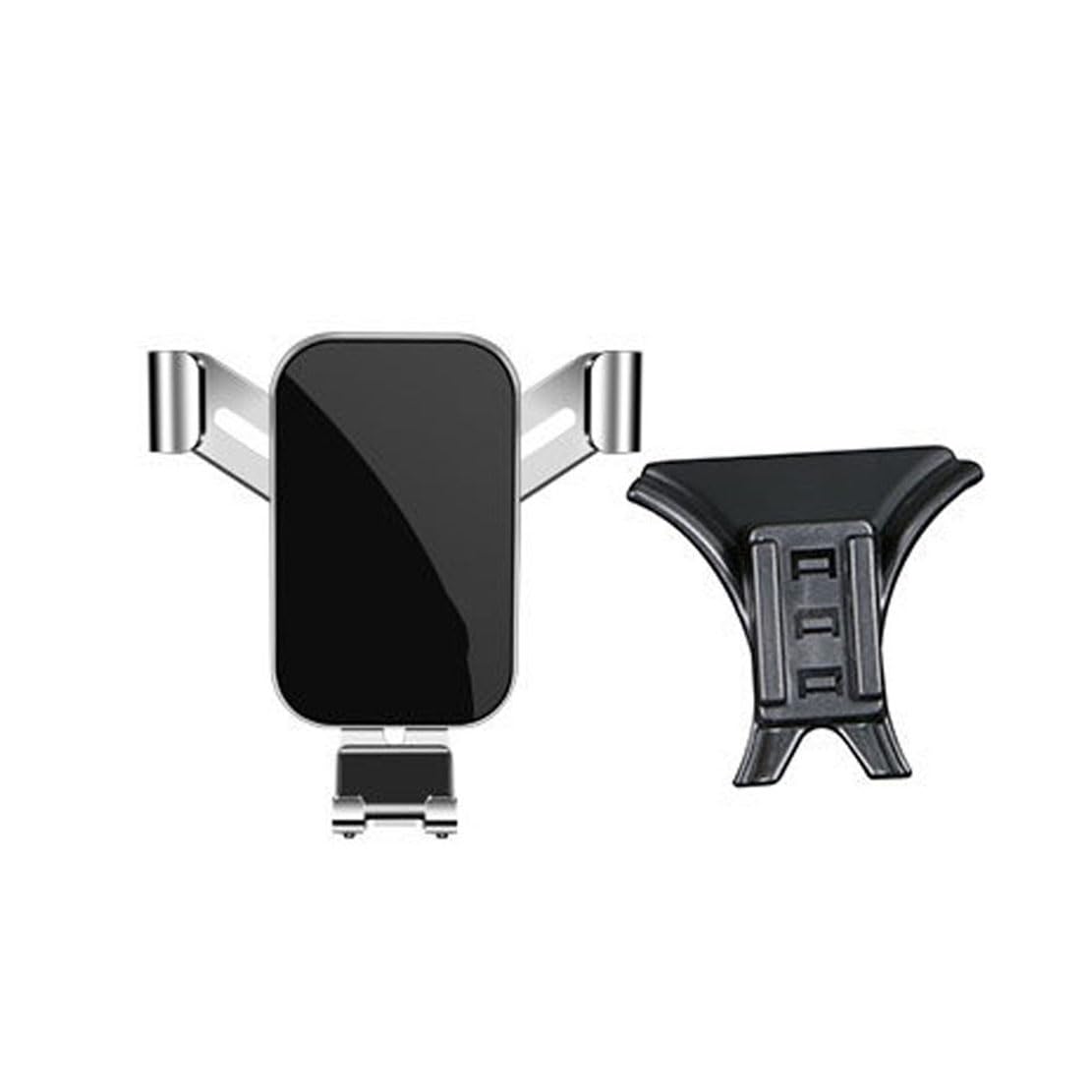 MSMDG Car phone holder,Compatible with Nissan X Trail 2008–2015,Auto Parts,silver