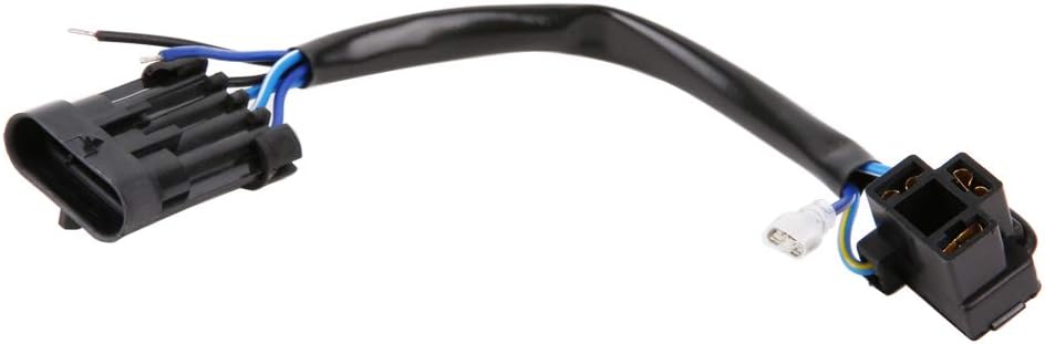 BICYACO 5-3/4" 7" LED Headlight Wire Harness Adapter For Harley Davidson Street Glide Road King Electra Glide - 1PCS