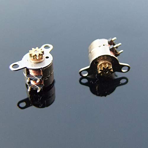 Xia Fly 1pcs Four Wire BJ04 Mini Stepper Motor with 9 Tooth 6mmX7mm Mini Motor for Digital Camera