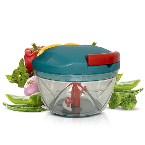 See full amazon price history chart for RYLAN Multipurpose Plastic Vegetable Chopper Cutter 3 Blades for Effortlessly Chopping Vegetables and Fruits for Your Kitchen, Pool Green (650 ml) RYLAN Multipurpose Plastic Vegetable Chopper Cutter 3 Blades for Effortlessly Chopping Vegetables and Fruits for Your Kitchen, Pool Green (650 ml) (B0D1GDTYRJ) Amazon Price History, Amazon Price Tracker