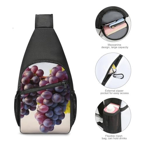 Desert Grapes bolso tipo bandolera para senderismo y uso casual miniatura 5