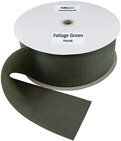 DuraGrip® Brand - 4" Foliage Green Hook Sew-On | Hook Side Only, Loop Side Sold Separately