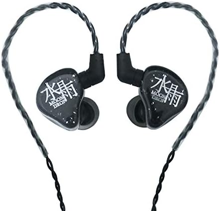 Fanmusic Moondrop Blessing 1 Dynamic 4 Balanced Armature 5 Drivers In Ear Headphones Earphone Black