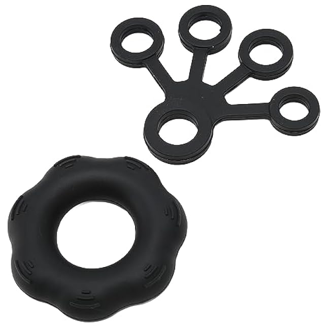 Finger Exerciser Hand Grip Strengthener Soft Flexible Silicone Finger Stretcher for Weak Hands Elderly Arthritis Patients Portable Grip Strength Trainer