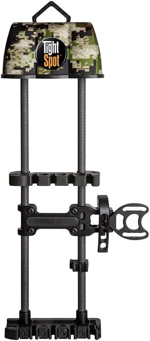 Tightspot Quiver Hunting Shooting Archery Lightweight Compact Rise 5 Arrow Quiver, for Right/Left Hand