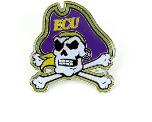 Aminco NCAA East Carolina Pirates Logo Pin