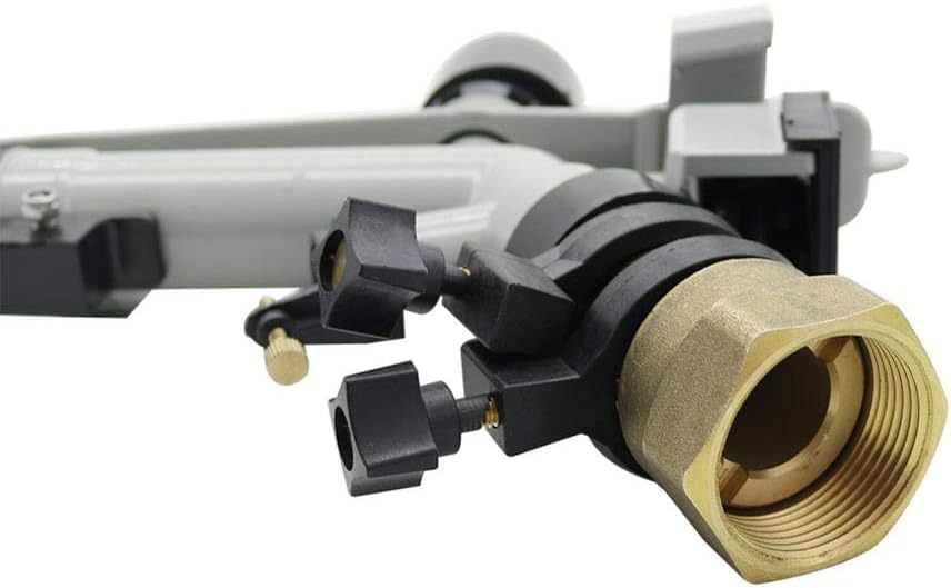 1.25 Inch Female Thread Long Shot Rage Sprinklers Gun Garden Farm Agriculture Irrigation Rain Gun Watering Nozzles 1 Pc