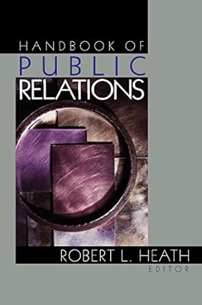 Handbook of Public Relations book cover