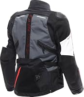 Dainese Carve Master 4 Gore-Tex wasserdichte Motorrad Textiljacke, schwarz/grau/rot, 52 – Ansicht 2
