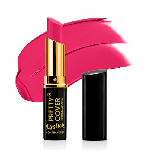 Image of Pure Matte Creamy Lipstick, Highly Pigmented & Long Lasting, 3.2g (Pink Blossom)