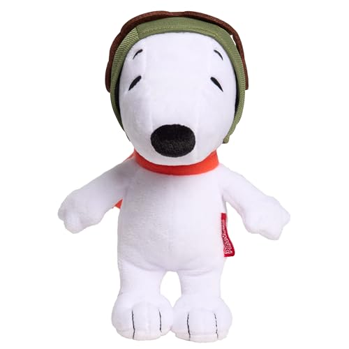 Peanuts Bean Plush Snoopy Flying Ace, Kids Toys for...