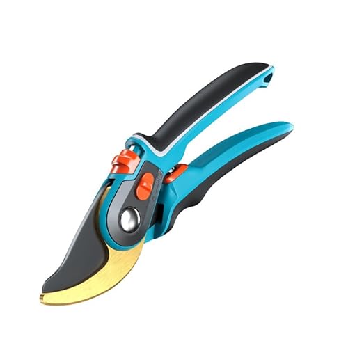 Professional Pruning Shears for Gardening Heavy Duty Hand Pruners Sharp Bypass Garden Clippers Plant Scissors for Tree Trimming Flowers and Shrubs