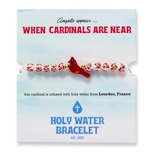 Holy Water Porcelain Cardinal