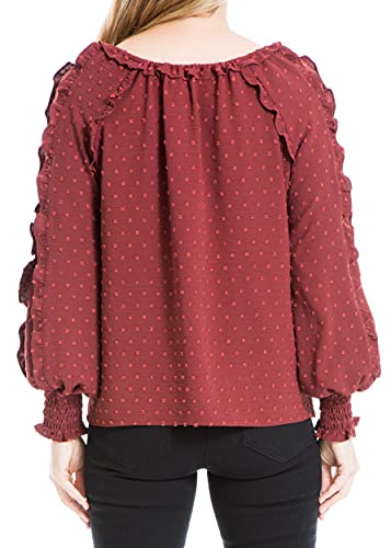 La Mejor comparativa de Blusa granate los mejores 5. 15 Imagen adicional