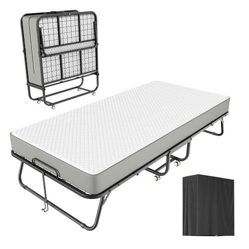 Greenvelly Folding Bed with 5