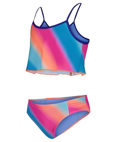 Image of Under Armour Girls' Two Piece Bikini Swimsuit, UPF 50+ Sun Protection, Quick Drying Bathing Suit