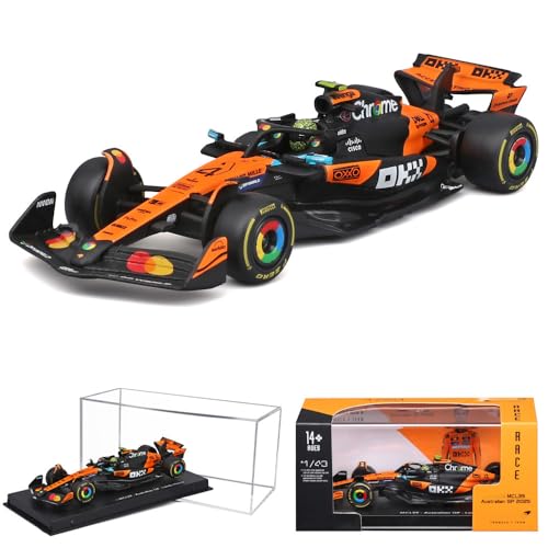 Modelo de Auto a Escala 1:43 McLaren MCL39 Lando Norris miniatura 1