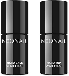 NeoNail Set Hard Top 7,2 ml baza proteina jedwabiu 7,2 ml Primer Vitamine Kwas Preparat 7,2 ml